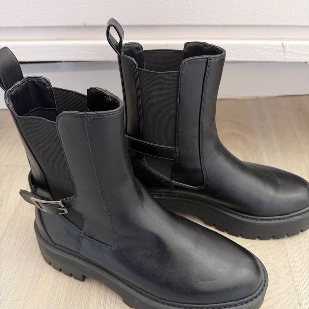 Mango Black Women's Ankle Boots